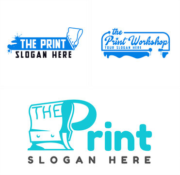  Fashion Business Screen Printing Logo Design