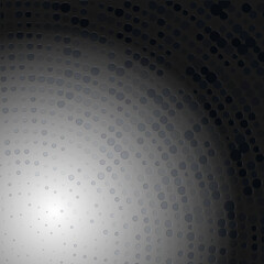 abstract background with circles and light