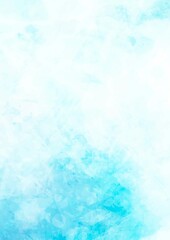 水彩の水色テクスチャ背景
