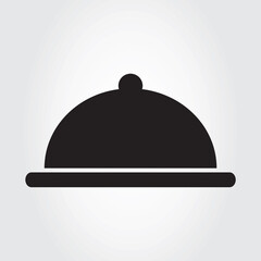 Fototapeta premium Tray icon vector isolated on background. Tray icon for app, label, logo, menu and web site. Creative art concept, vector illustration