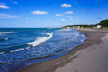 角田浜海水浴場（新潟県新潟市西蒲区）