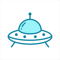 ufo - space icon vector design template