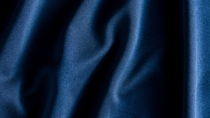 blue fabric cloth background texture