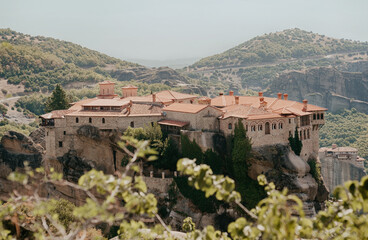 Fototapeta na wymiar view from the monastery