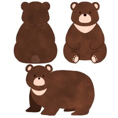 ツキノワグマ イラスト