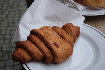 Franzbrötchen, pastry popular in Hamburg