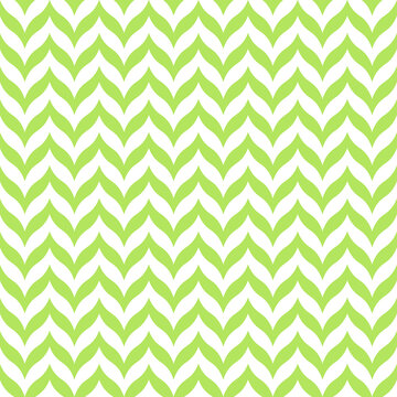White seamless pattern with green chevron. Minimalist and childish design for fabric, textile, wallpaper, bedding, swaddles toys or gender-neutral apparel.