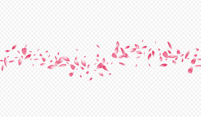 Purple Blossom Vector Transparent Background.