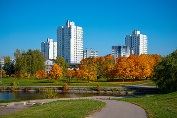 Obraz premium autumn in the city