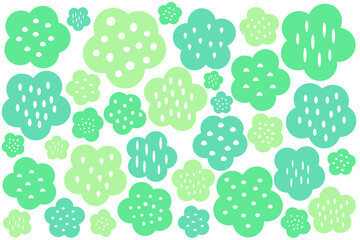 イラスト 装飾 模様 柄 背景 北欧 ベクター AI JPEG 画像 素材