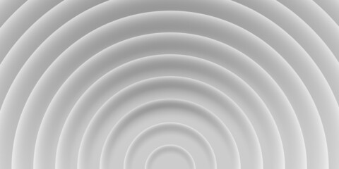 Abstract background of circles with shadows,grey,white colors,3d style