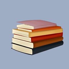 stack of books