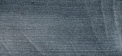 Blue denim fabric background. Denim fabric Top view photo for background Copy area and text area.