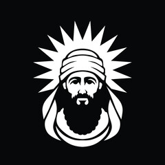 Illustration of an ancient Zoroastrian priest