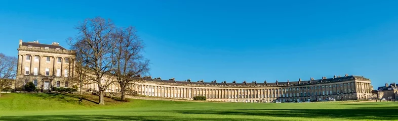 Foto op Canvas The royal Crescent one of Bath's most iconic architectural landmarks © Penny