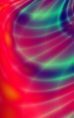 Red background abstract wave graphic vertical wallpaper