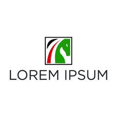 Horse logo design