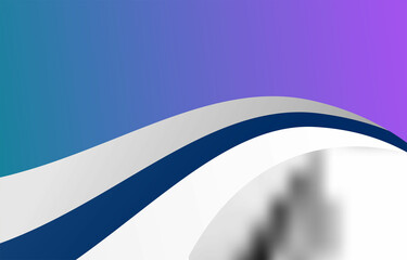 background design wavy style with text space