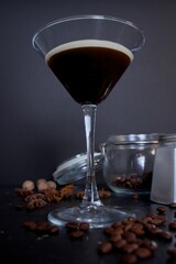 Espresso Martini cocktails