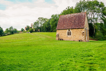 Obraz premium Saint-Céneri-le-Gerei - Chapelle
