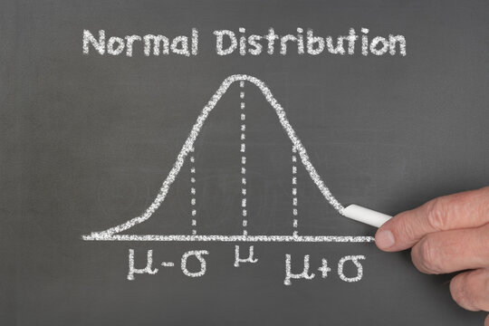 Normal distribution in statistics