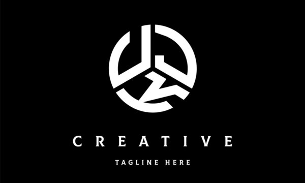 UJK circle three letter logo