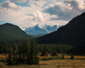 landscape in the mountains