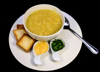 Restaurant, delicious, tasty, chicken broth