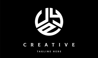 UYP circle three letter logo