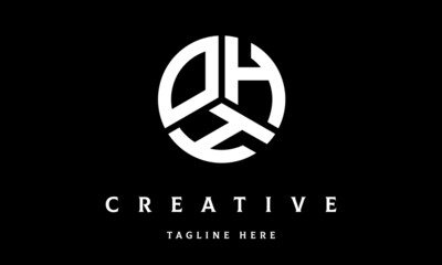 OHH circle three letter logo