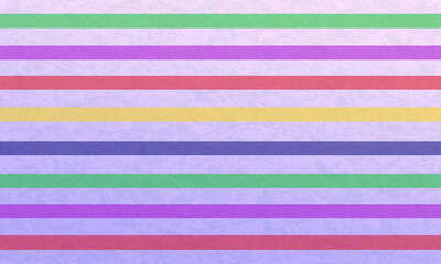 several long squares of various colors with a texture background