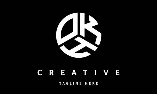 OKH circle three letter logo