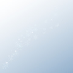 Fototapeta na wymiar Silver Snowflake Vector Gray Background. New