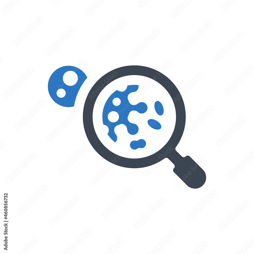 Poster Bacteria search icon