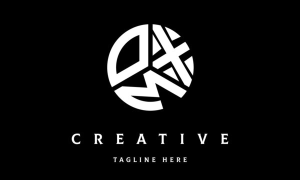 OXM circle three letter logo	