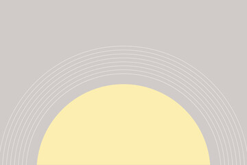 sunset shining design vector background