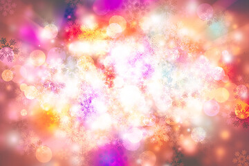 Obraz na płótnie Canvas Pink blur abstract background. bokeh christmas blurred beautiful shiny Christmas lights