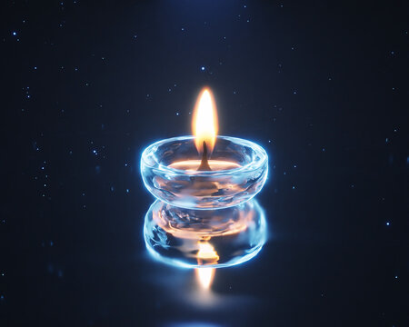 Diwali Lamp 3d render