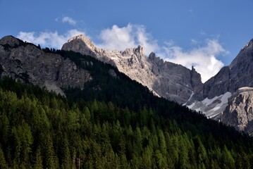 View on the Costoni di Croda Rossa
