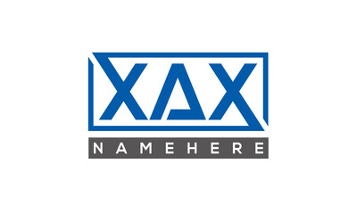 XAX creative three letters logo