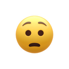 Anguished Smiley Face