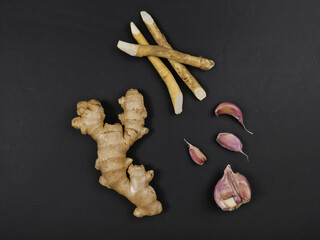 A cure for the disease. Horseradish, ginger, garlic.