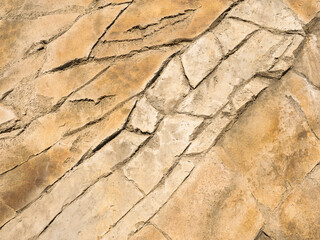 Stone Embankment Detail – 3-Course Diagonal Seam