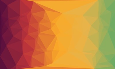 vibrant abstract multicolored background with poly pattern