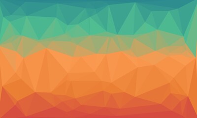 vibrant abstract multicolored background with poly pattern