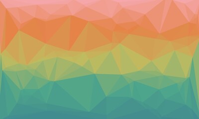 Obraz premium vibrant abstract multicolored background with poly pattern