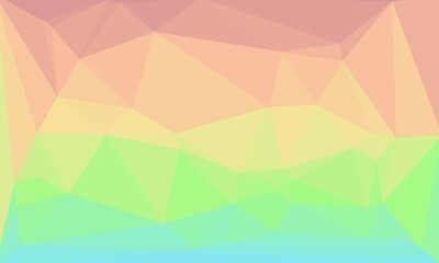 vibrant abstract multicolored background with poly pattern
