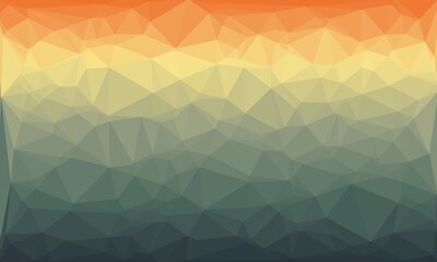 Fototapeta premium vibrant minimal multicolored polygonal background