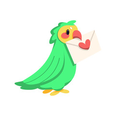 Isolated cute and colored bird Vector illustration