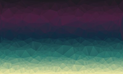 vibrant colorful geometric background with mosaic design